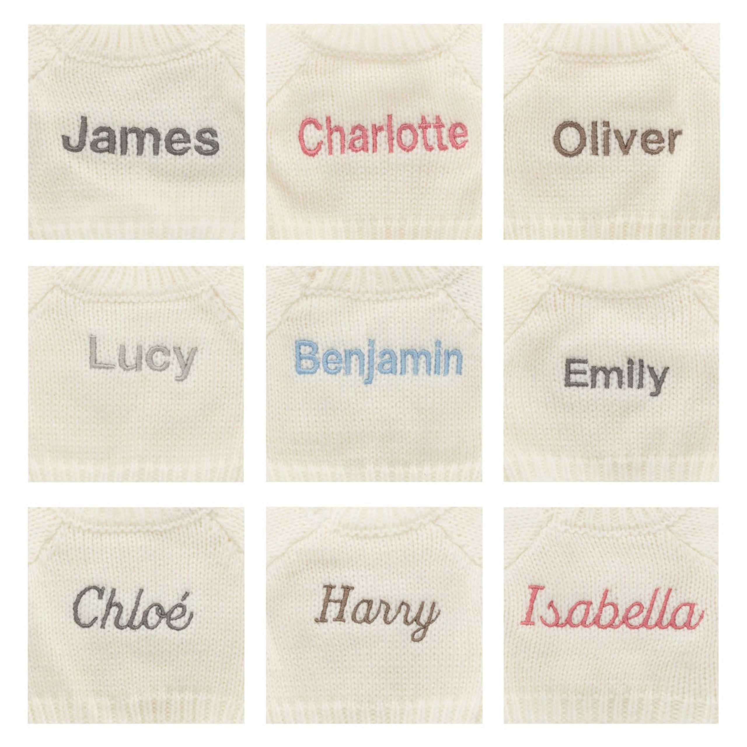 Bashful Monkey with Personalized Cream Jumper - Image 2