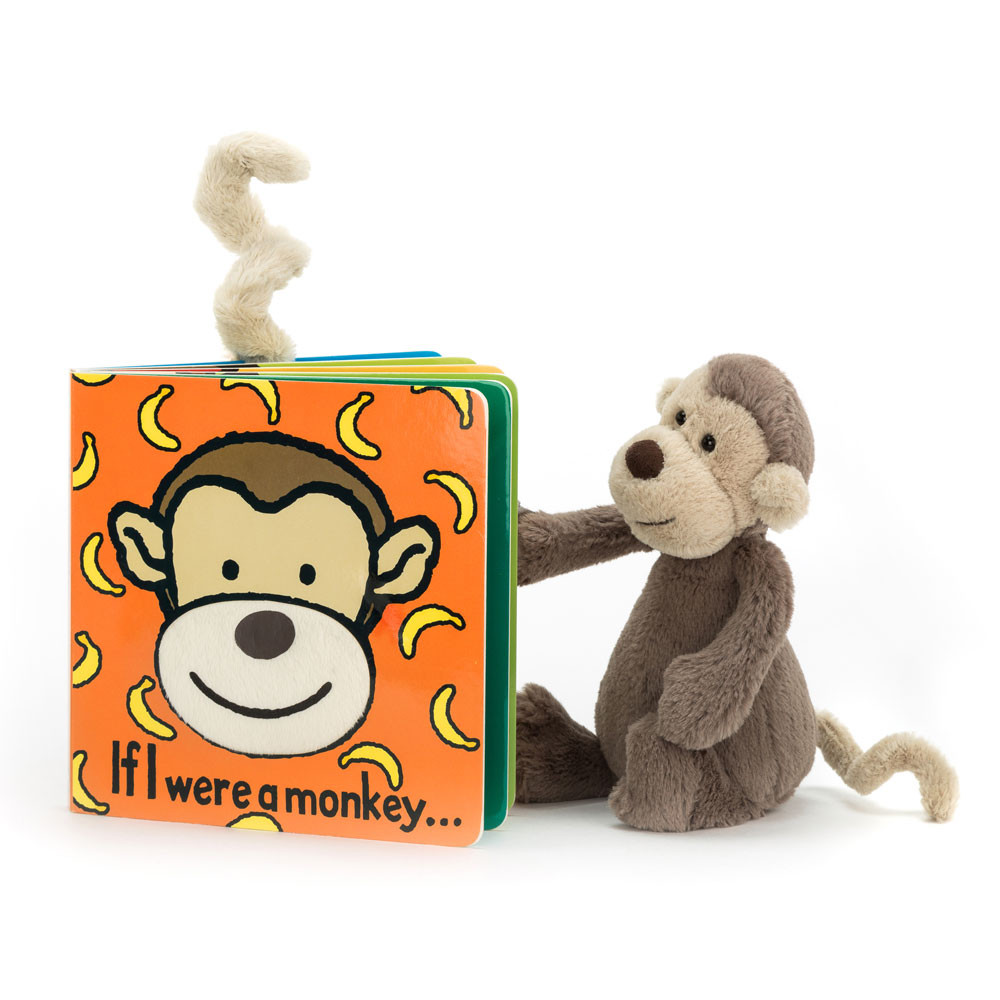 If I Were a Monkey Book & Bashful Monkey Small